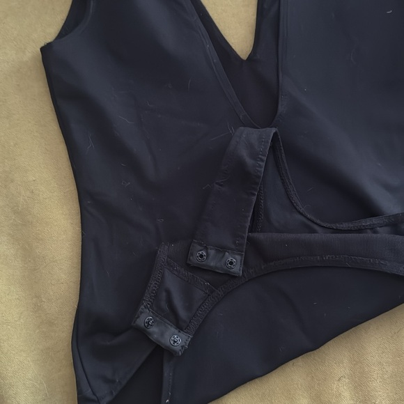 Intimately FP Free People Keep It Sleek Bodysuit in Black M/L 42 - Picture 8 of 12